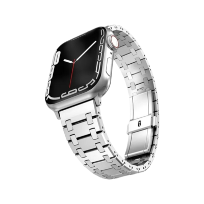 (42mm-44mm-45mm-49mm) Rolex AP Steel band Silver - باند رولكس تصميم اي بي لون سلفر 