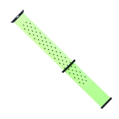 (38mm-40mm-41mm) Feather Band new sports design Neon Green -  باند الريشه تصميم جديد رياضي أخضر فسفوري 