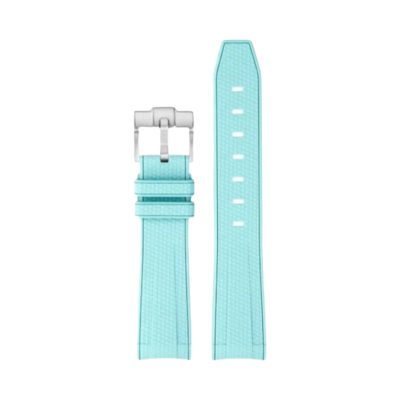 (20mm)  iSwatch silicone pattern Sky blue - باند اي-سواتش لون سماوي نقش 