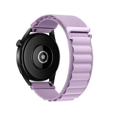 (20mm) Alpine loop Purple new ultra strap design - باند خام بنفسجي تصميم ساعه الالترا الجديد 