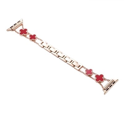 (38mm-40mm-41mm) plus design band Red - باند تصميم بلس احمر 