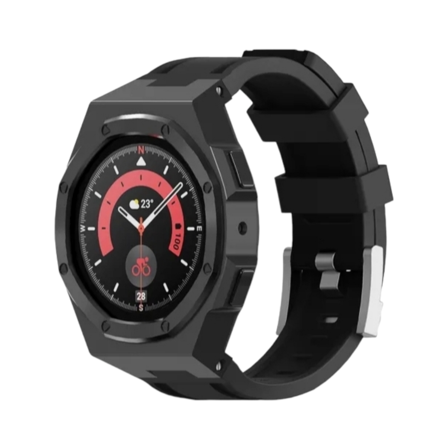 (Galaxy watch 5 Pro ONLY) Modification Kit Galaxy watch 5 Pro 45mm Black - عده تعديل ساعه جلكسي ووتش 5 برو ٤٥م اسود 
