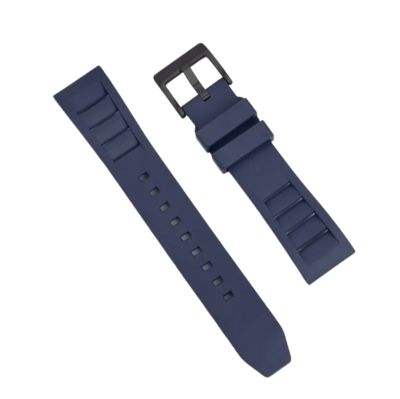 (22mm) Rubber FKM Sports Band Deep Blue - ربل اف كيه ام سبورت كحلي 