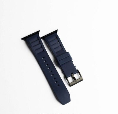 (22mm) Rubber FKM Sports Band Deep Blue - ربل اف كيه ام سبورت كحلي 