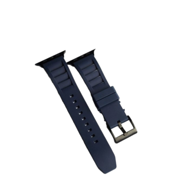 (38mm-40mm-41mm) Rubber FKM Sports Band Deep Blue - ربل اف كيه ام سبورت كحلي 