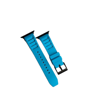 (38mm-40mm-41mm) Rubber FKM Sports Band Sky Blue - ربل اف كيه ام سبورت سماوي 