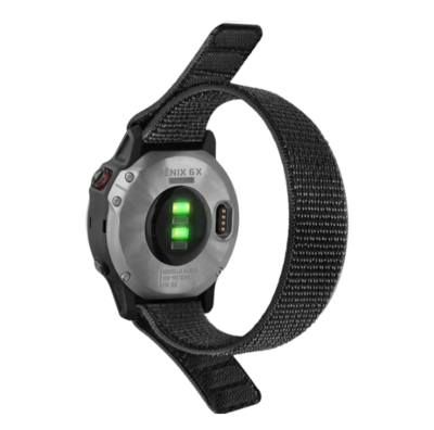 (26mm) Garmin Velcro Sports Band Black - جارمن خام رياضي اسود 