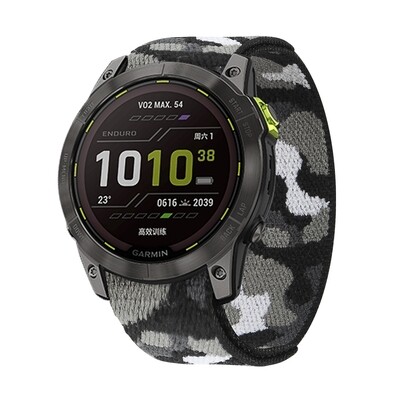 (26mm) Garmin Velcro Sports Band Army - جارمن خام رياضي جيشي 