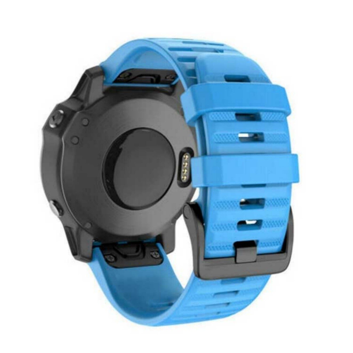 (26mm) Garmin Silicone Sports Band Light Blue - جارمن سيليكون رياضي سماوي 