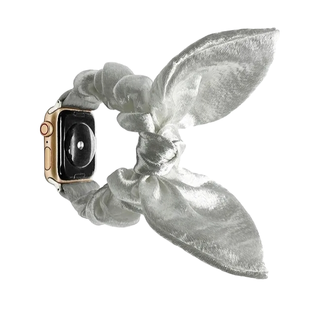 (42mm-44mm-45mm-49mm) Fabric Scrunchie #10 -  باند خام سكرنشي #١٠