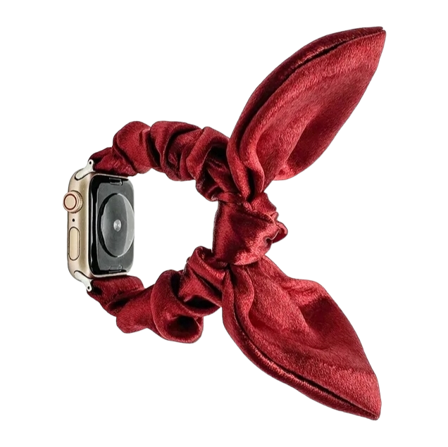 (42mm-44mm-45mm-49mm) Fabric Scrunchie #8 -  باند خام سكرنشي #٨