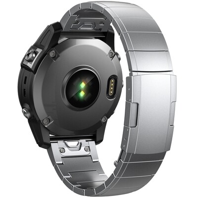 Garmin Steel Ceramic Silver - جارمن ستيل سيراميك سلفر 