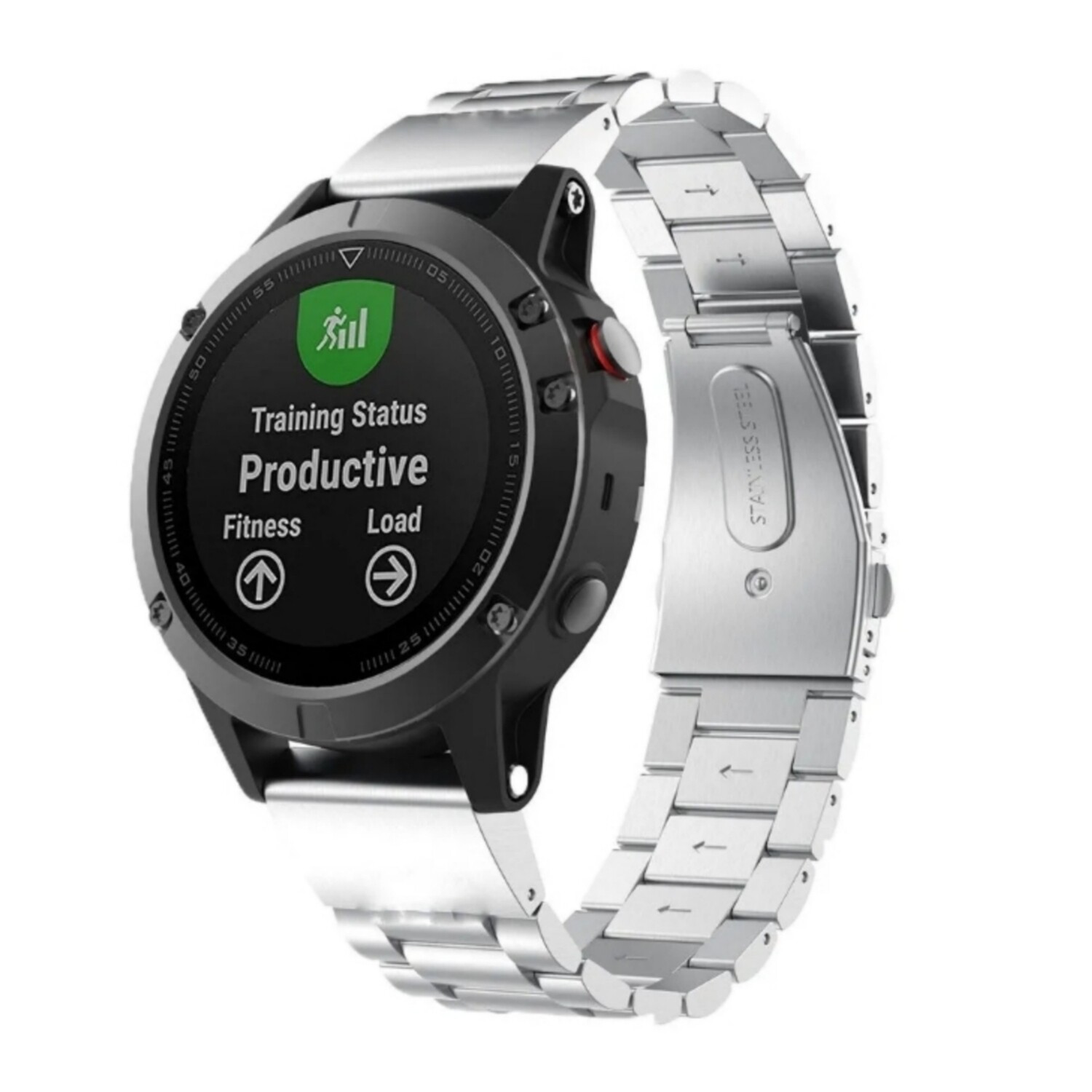 Garmin Steel Rolex Classic Silver - جارمن ستيل رولكس كلاسيك سلفر 