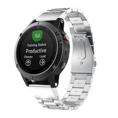 Garmin Steel Rolex Classic Silver - جارمن ستيل رولكس كلاسيك سلفر 