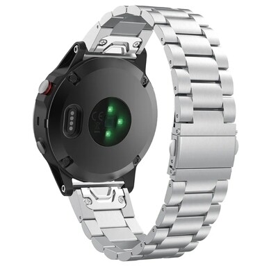 Garmin Steel Rolex Classic Silver - جارمن ستيل رولكس كلاسيك سلفر 