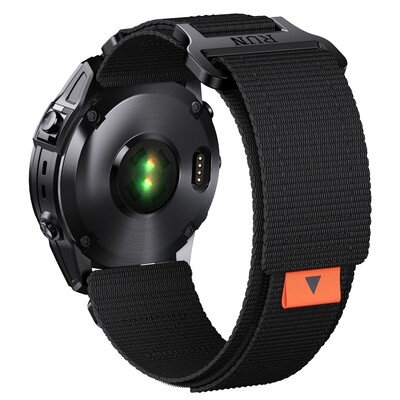 (26mm) Sports Alpha design Black - جارمن خام تصميم سبورتس الفا اسود 