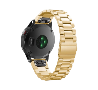 (22mm) Garmin Steel Rolex Classic Gold - جارمن ستيل رولكس كلاسيك ذهبي