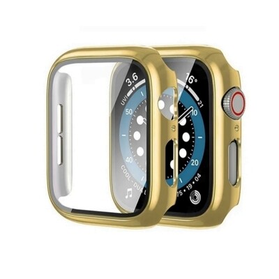 38mm Apple watch full cover  - Gold - فل كفر لساعات ابل مقاس  ٣٨م - ذهبي 