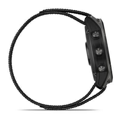 Garmin Velcro Sports Band Black - جارمن خام رياضي اسود 