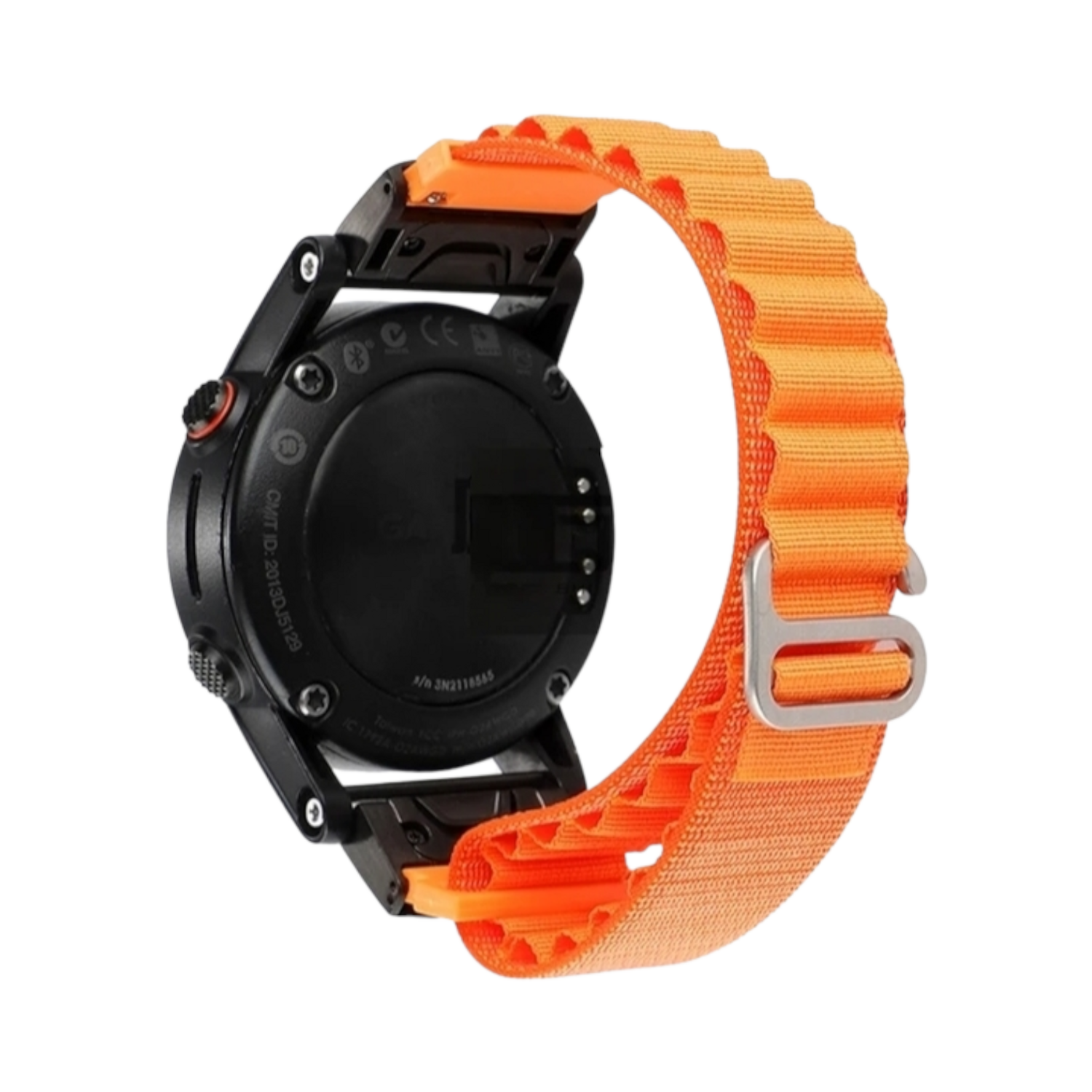 (26mm) Alpine loop Orange new ultra design - باند خام برتقالي تصميم ساعه الالترا الجديد 