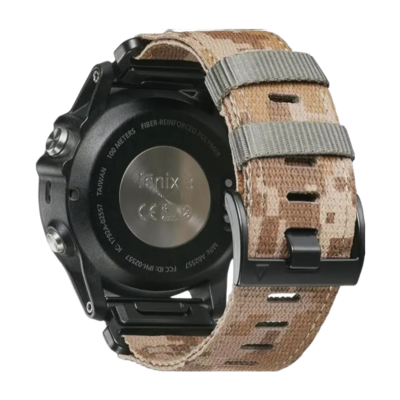(26mm) Garmin Army Canvas Desert - جارمن خام جيشي صحراوي 
