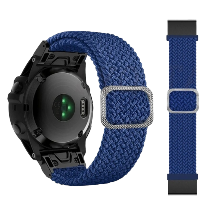 (26mm) Fabric stretch band Blue - باند خام فري سايز ازرق 