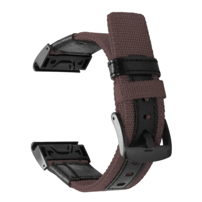 (26mm) Fabric Band new design Brown -  باند خام تصميم جديد بني 