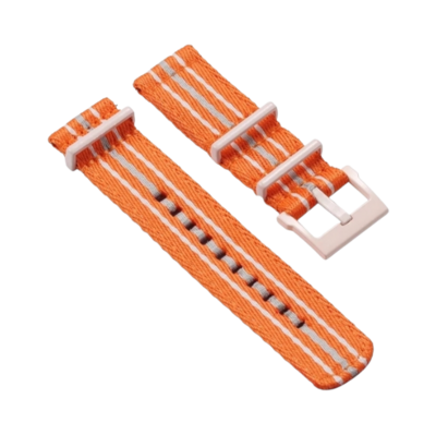 (BlancpainXSwatch) Fabric Band Scuba design Orange - باند خام تصميم سكوبا برتقالي 