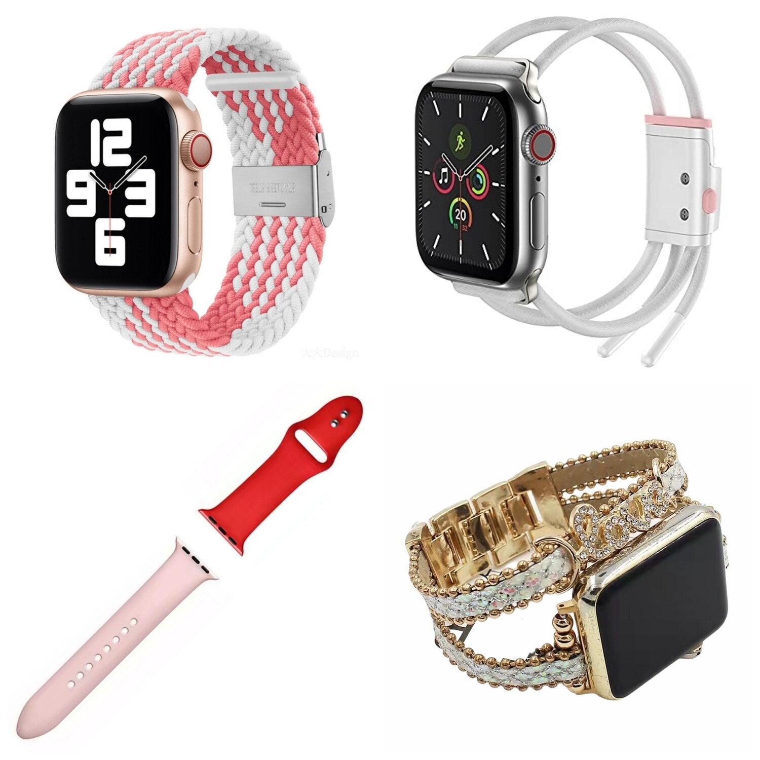 4 Special straps - ٤ باندات مميزه 