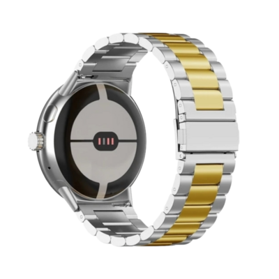 (Pixel) Rolex Classic design Silver&amp;Black - رولكس التصميم الكلاسيكي سلفر مع ذهبي كامل