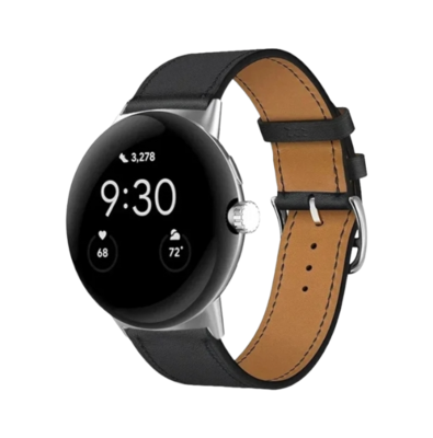 (Pixel) Leather Black Band  -  باند جلد اسود