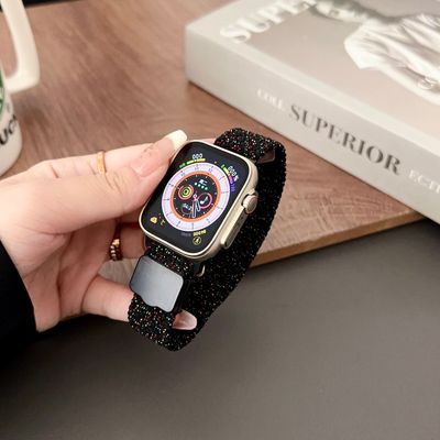 (38mm-40mm-41mm) Fabric Sports Flex Night Stars band -  باند خام سبورتس فلكس نجوم الليل 
