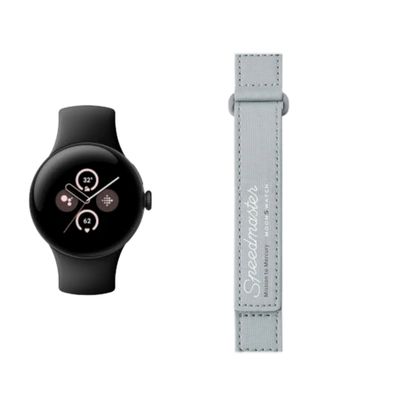 (Pixel) Omega Swatch design band Grey - باند خام اوميغا سواتش رمادي 