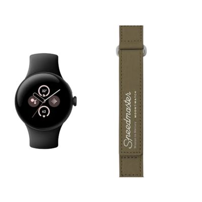 (Pixel) Omega Swatch design band Brown - باند خام اوميغا سواتش بني 
