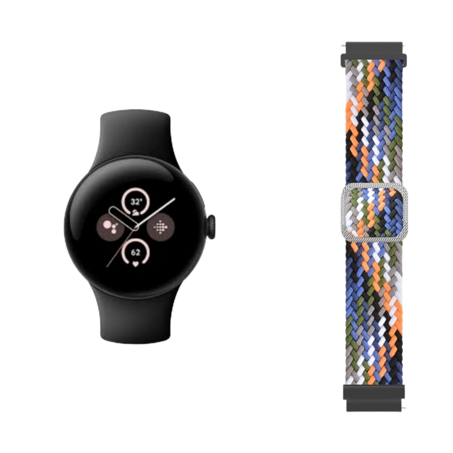 (Pixel) Fabric free size band mix colors - باند خام فري سايز مكس الوان 
