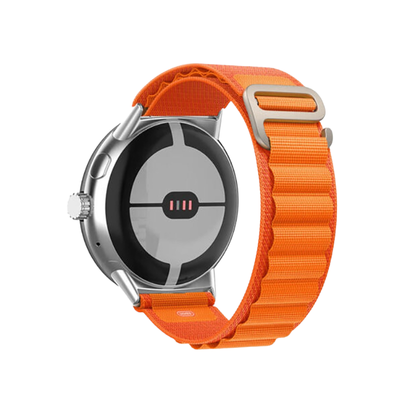 (Pixel) Alpine loop Orange new ultra strap design - باند خام برتقالي تصميم ساعه الالترا الجديد 