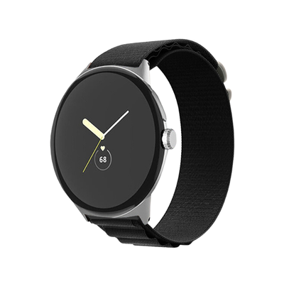 (Pixel) Alpine loop Black new ultra strap design - باند خام اسود تصميم ساعه الالترا الجديد 