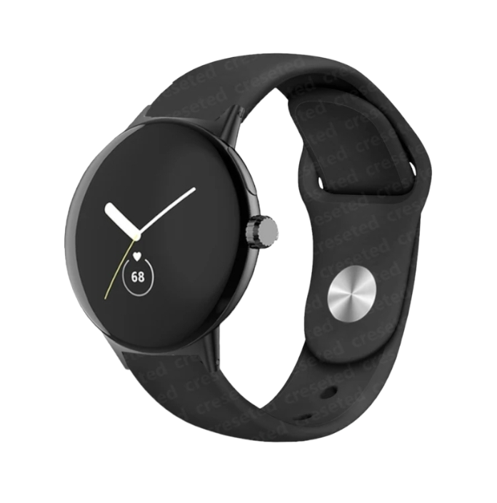(Pixel) Silicone Band Black -  باند سيليكون لون اسود 