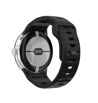 (Pixel) Sports nomad silicone Band Black - باند سيليكون رياضي نوماد لون اسود 