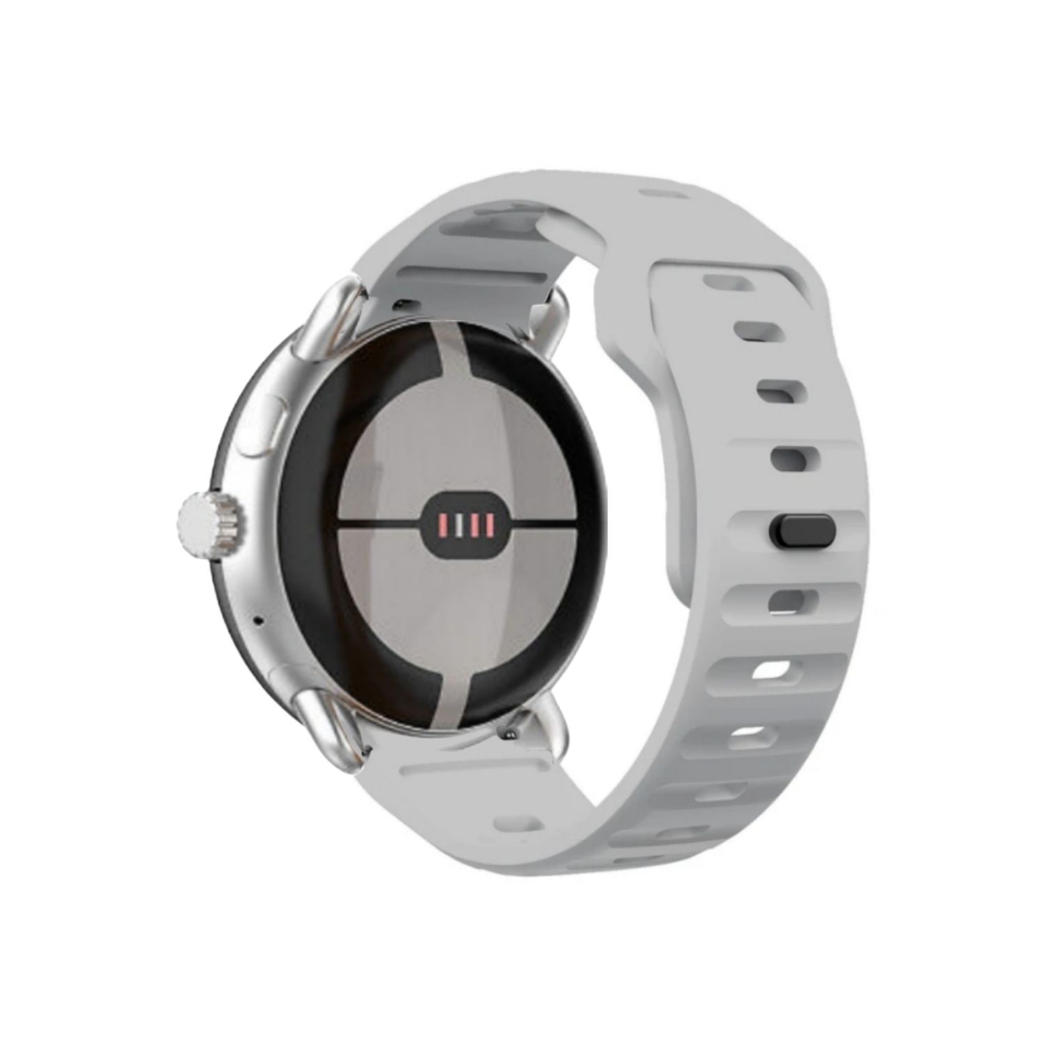 (Pixel) Sports nomad silicone Band Grey - باند سيليكون رياضي نوماد لون رمادي 