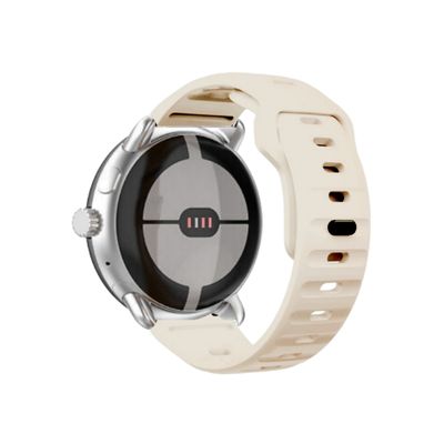 (Pixel) Sports nomad silicone Band Beige - باند سيليكون رياضي نوماد لون بيج 