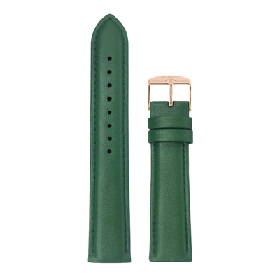(14mm) Garmin Leather Green - جارمن جلد أخضر 