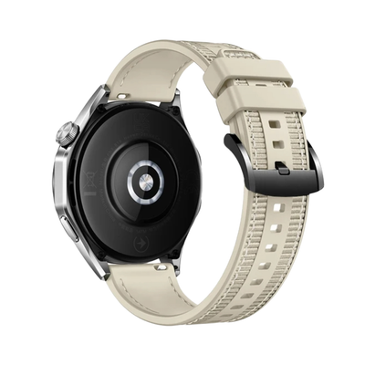 (20mm) GT design Silicone Sports band Starlight - باند تصميم جي تي سيليكون رياضي لون ستار لايت
