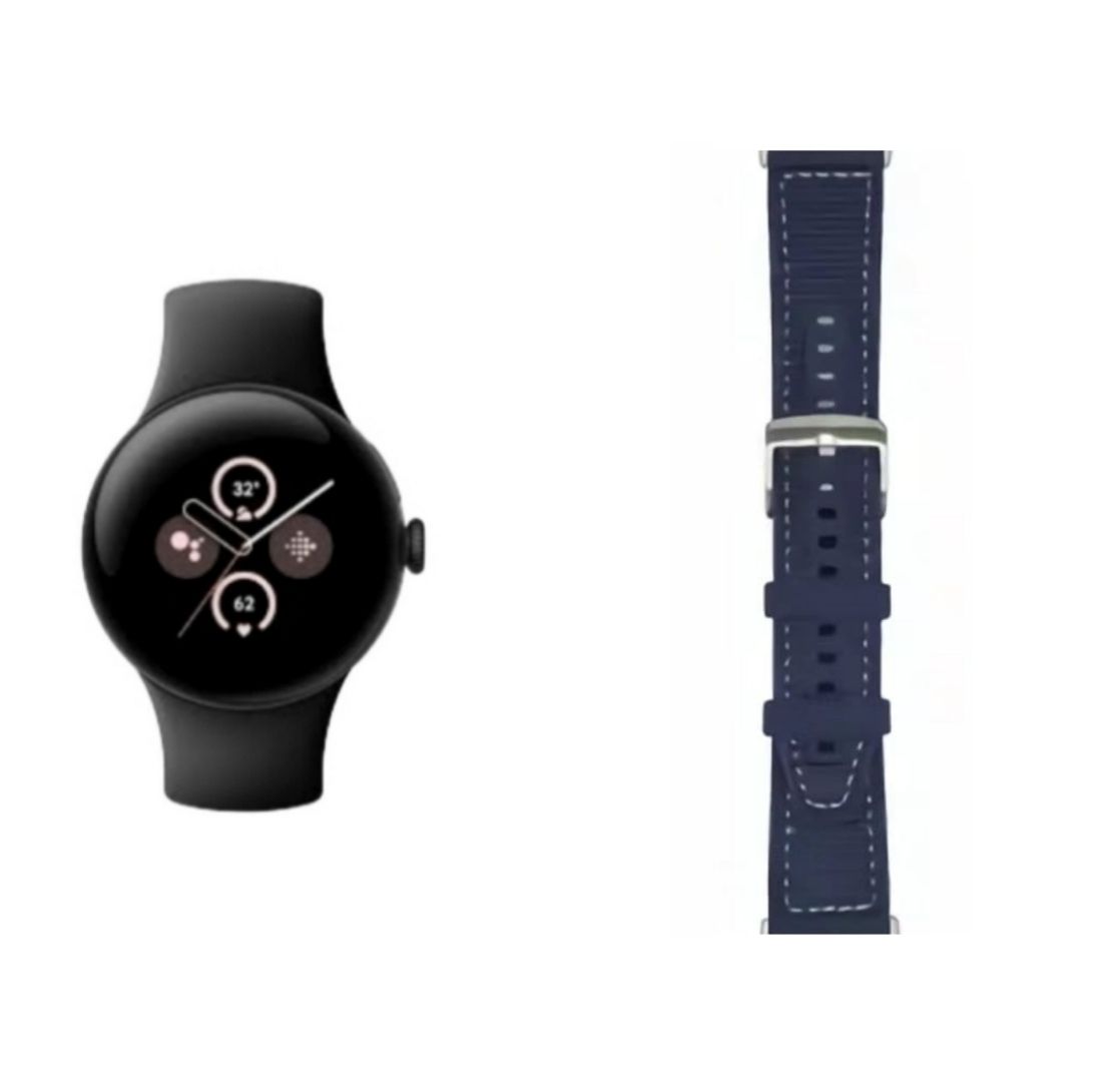 (Pixel) GT design Silicone Sports band Blue - باند تصميم جي تي سيليكون رياضي لون ازرق