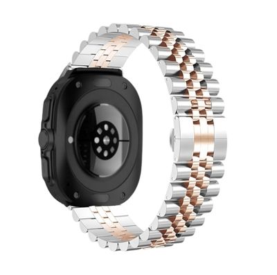 (Galaxy Watch 7 Ultra ONLY) Rolex Silver &amp; Rose Gold - رولكس سلفر مع روز قولد