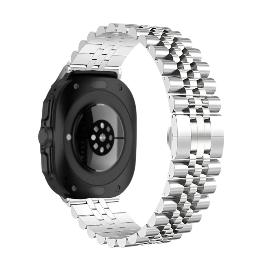 (Galaxy Watch 7 Ultra ONLY) Rolex Full Silver - رولكس سلفر كامل