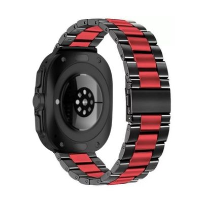(Galaxy Watch 7 Ultra ONLY) Rolex Classic design Black&amp;Red - رولكس التصميم الكلاسيكي اسود و احمر 
