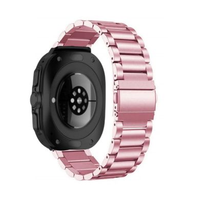 (Galaxy Watch 7 Ultra ONLY) Rolex Classic design Full Rose Pink - رولكس التصميم الكلاسيكي روز بنك كامل