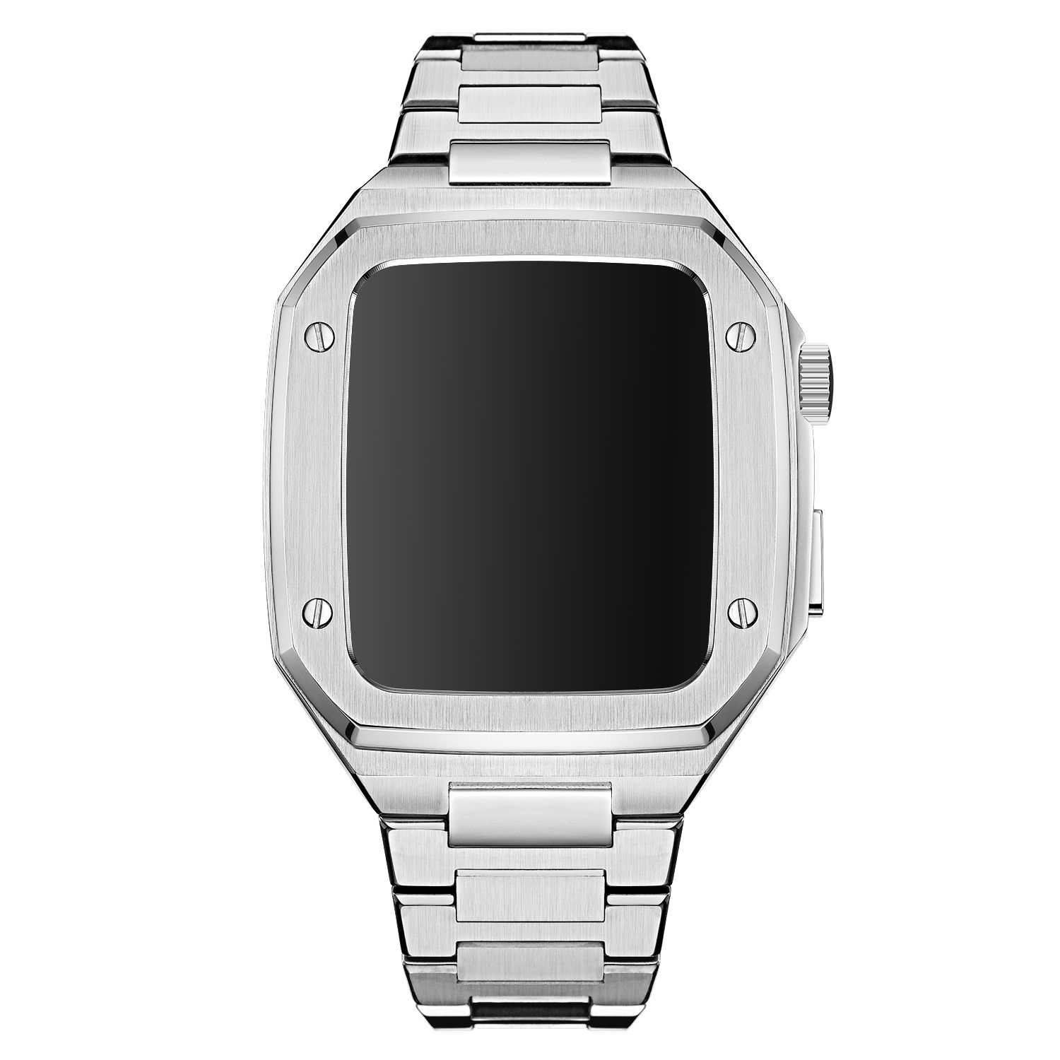 (Size 41mm ONLY ) Rolex steel full cover with band Silver - باند مع كفر معدن كامل سلفر 