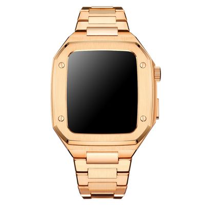 (Size 41mm ONLY ) Rolex steel full cover with band Rose Gold - باند مع كفر معدن كامل روز قولد 